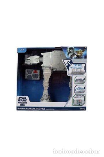 Figuras y Mu&ntilde;ecos Star Wars: Star Wars RC AT-AT 33 cm R/C Toys Star Wars - The Mandalorian & Grogu - Jada Toys