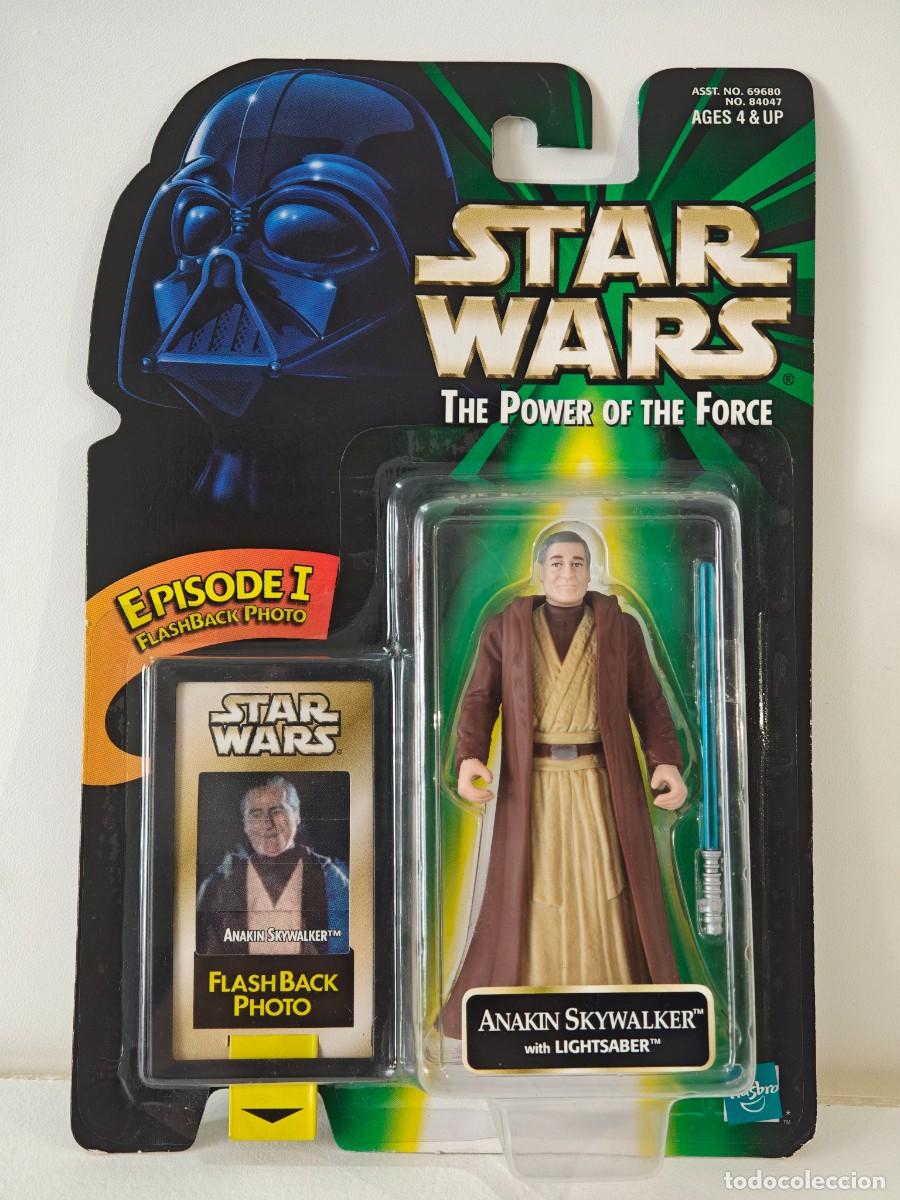 Figuras y Mu&ntilde;ecos Star Wars: Anakin Skywalker POTF flashback photo ligthsaber