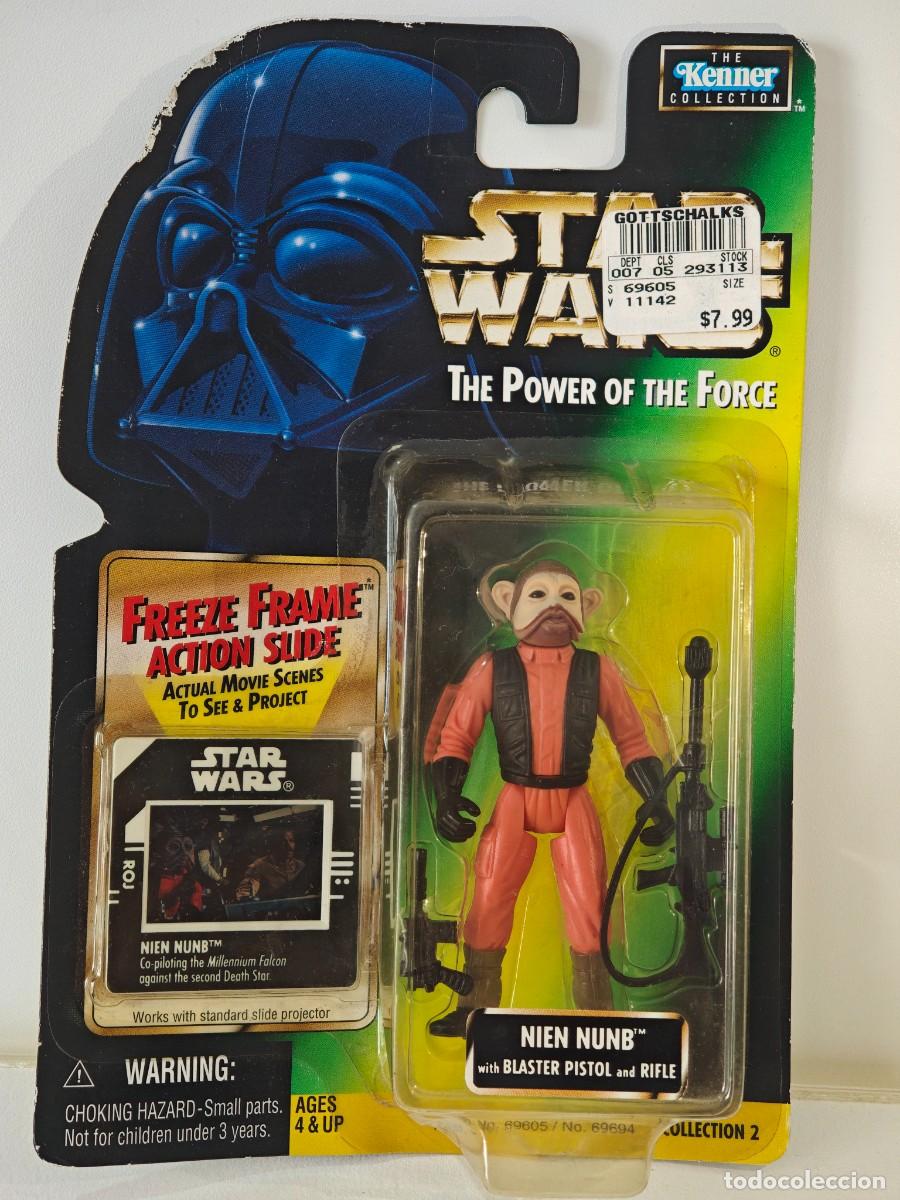 Figuras y Mu&ntilde;ecos Star Wars: Nien Nunb POTF Freeze Frame