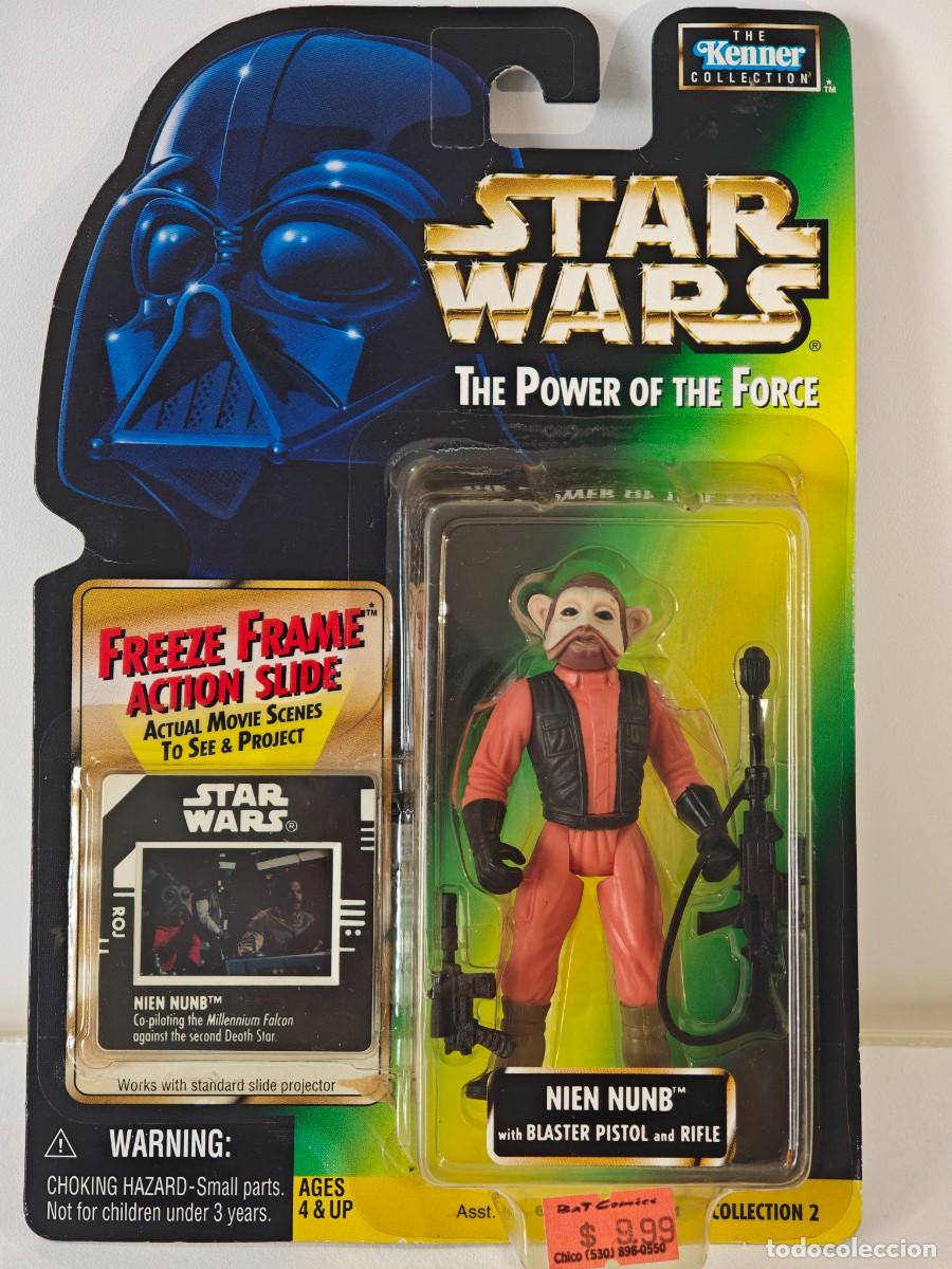 Figuras y Mu&ntilde;ecos Star Wars: Nien Nunb Freeze Frame POTF