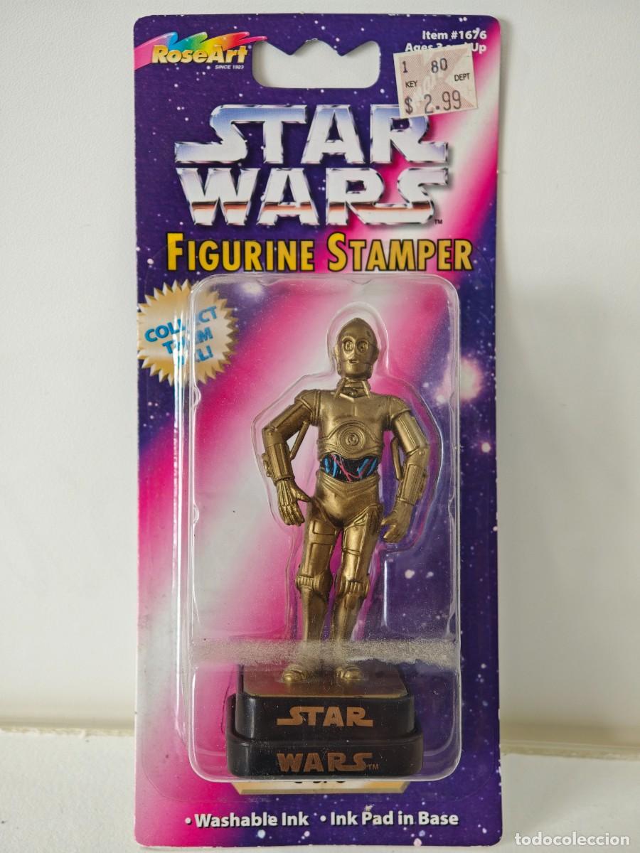 Figuras y Mu&ntilde;ecos Star Wars: C-3po c3po Figurine Stamper. Es un sello.