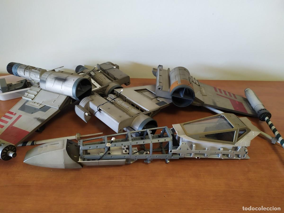 Figuras y Mu&ntilde;ecos Star Wars: STAR WARS X-WING PLANETA DEAGOSTINI-NAVE DESPIECE GUERRA LAS GALAXIAS-GRAN TAMA&Ntilde;O-PARA PIEZAS-