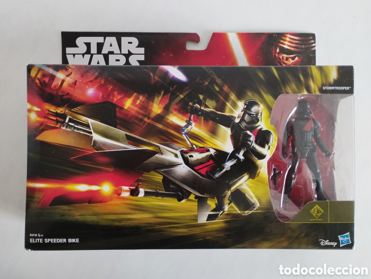 Figuras y Mu&ntilde;ecos Star Wars: STAR WARS ELITE SPEEDER BIKE STORMTROOPER CAJA SIN ABRIR HASBRO