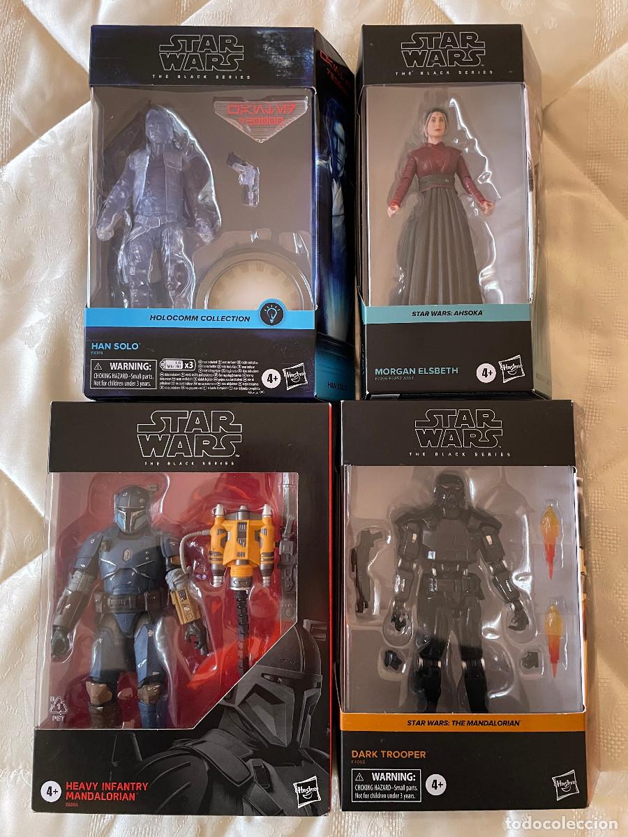 Figuras y Mu&ntilde;ecos Star Wars: Star Wars Black Series. Lote de cuatro figuras nuevas en blister.