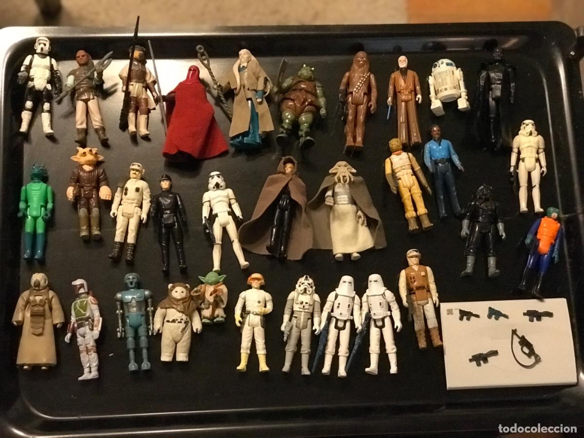 Figuras y Mu&ntilde;ecos Star Wars: Lote Figuras kenner star wars