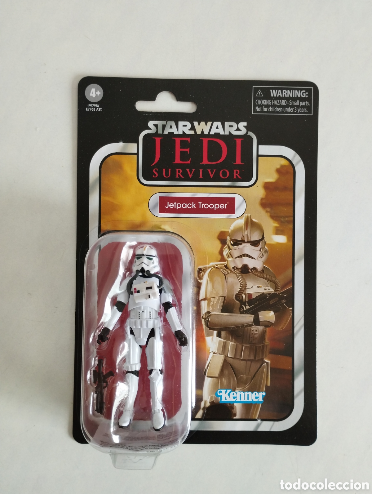 Figuras y Mu&ntilde;ecos Star Wars: STAR WARS JETPACK TROOPER JEDI SURVIVOR THE VINTAGE COLLECTION BLISTER SIN ABRIR KENNER