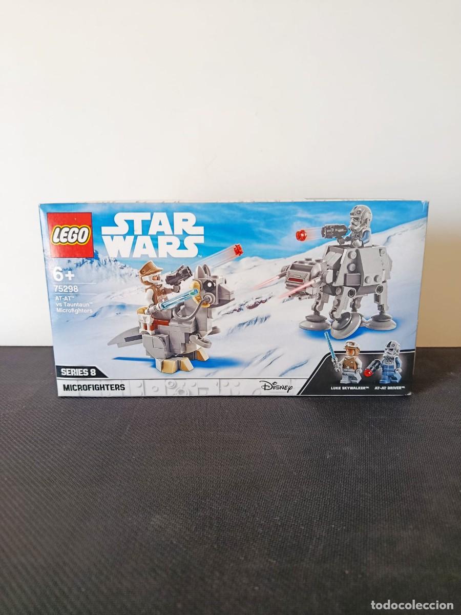 Figuras y Mu&ntilde;ecos Star Wars: Lego Star Wars At-At Vs.Tauntaun Microfighters ( 75298 )