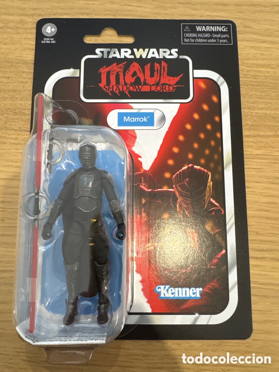 Figuras y Mu&ntilde;ecos Star Wars: Figura Marrok Star Wars Maul Shadow Lord The Vintage Collection Hasbro (VC 386)