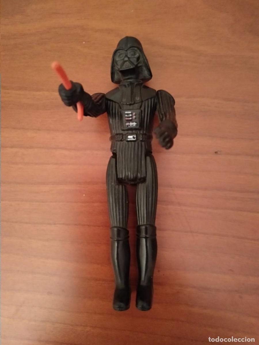 Figuras y Mu&ntilde;ecos Star Wars: FIGURA STAR WARS,VINTAGE, DARTH VADER con sable, 1977* GMFGD,ORIGINAL