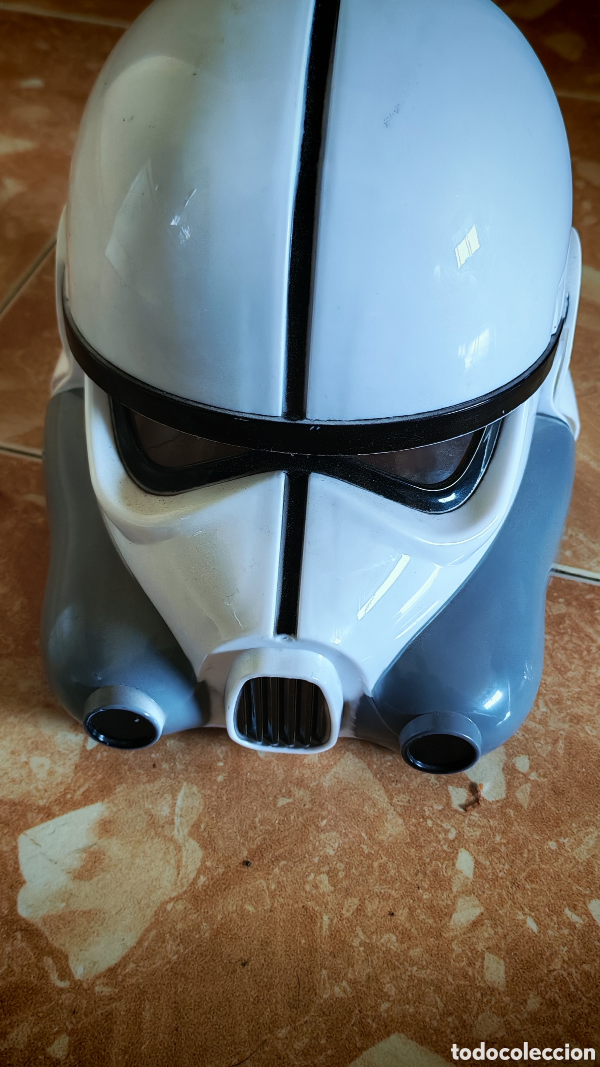 Figuras y Mu&ntilde;ecos Star Wars: Star Wars. Casco Stomtrooper. Accesorio disfraz. Fiestas Guirca SL.