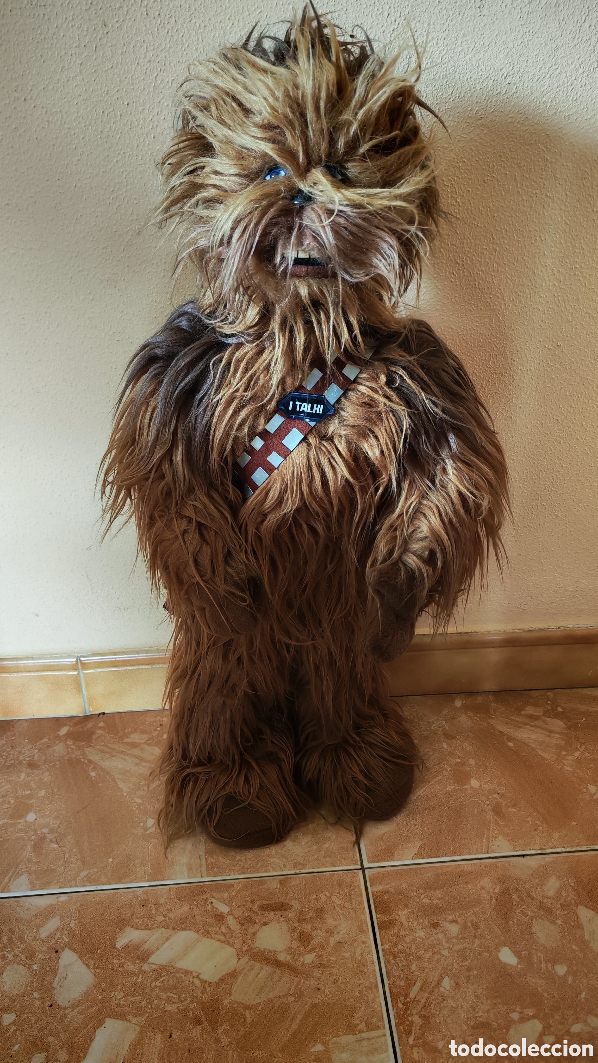 Figuras y Mu&ntilde;ecos Star Wars: Star Wars. Mu&ntilde;eco peluche chewbacca. Funcion de voz. UNDERGROUND TOYS. Canad&aacute;.