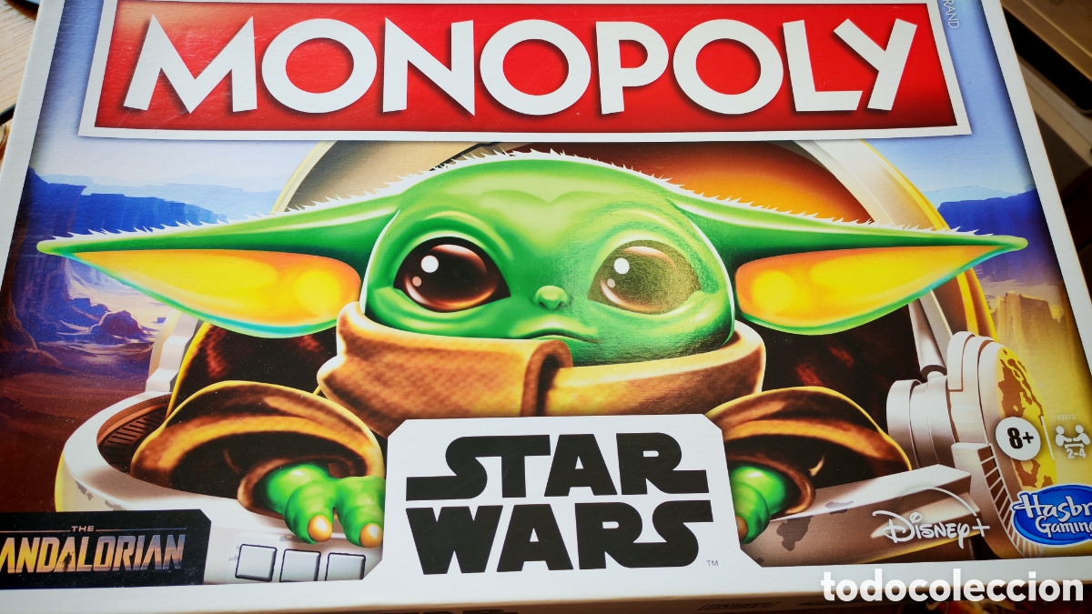Figuras y Mu&ntilde;ecos Star Wars: STAR WARS. Monopoly Star Wars The Child Edition Mandalorian. Grogu. &rdquo;Baby Yoda&rdquo;. Disney.