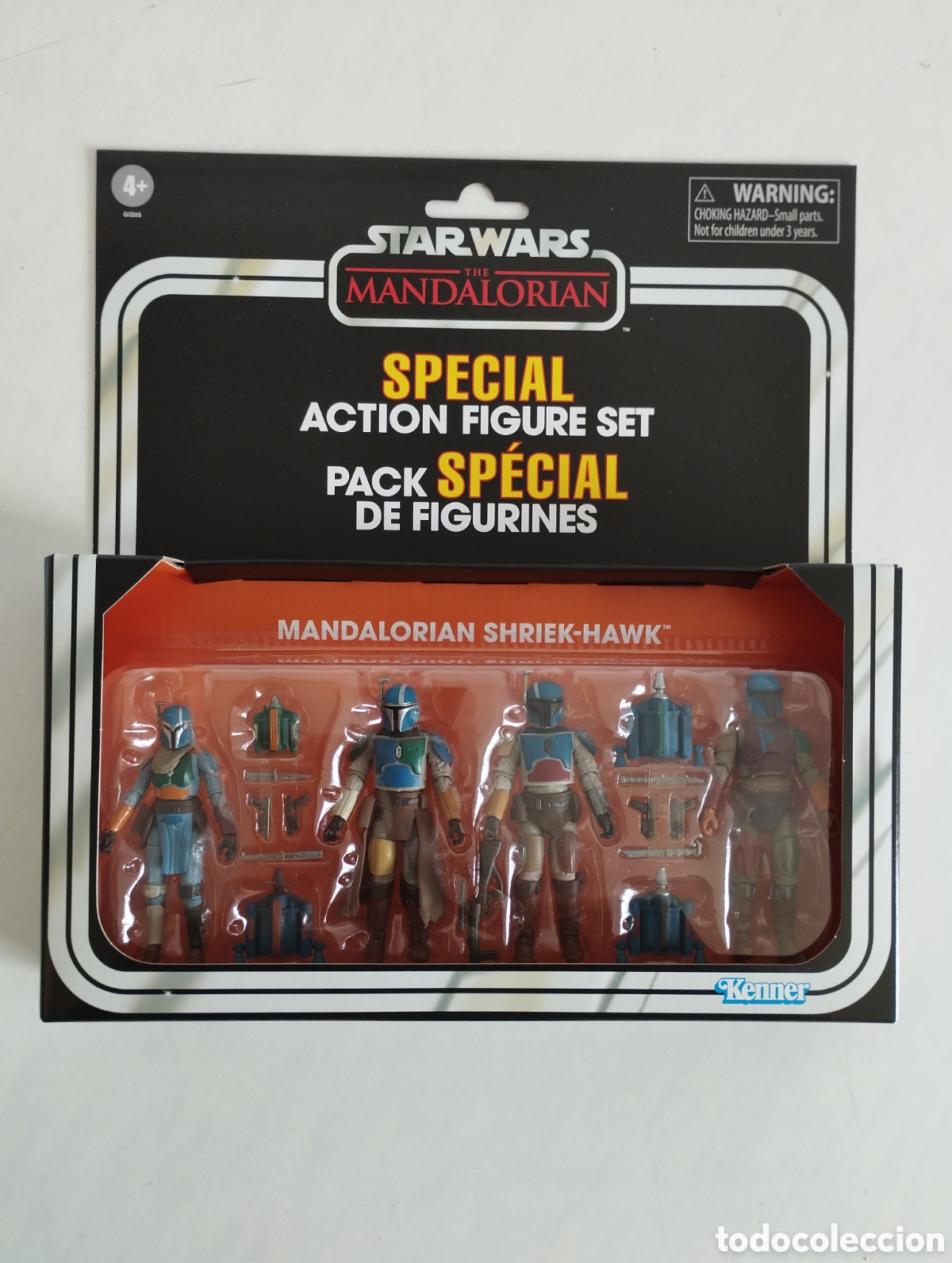 Figuras y Mu&ntilde;ecos Star Wars: STAR WARS MANDALORIAN SHRIEK-HAWK SPECIAL ACTION FIGURE SET THE VINTAGE COLLECTION SIN ABRIR KENNER
