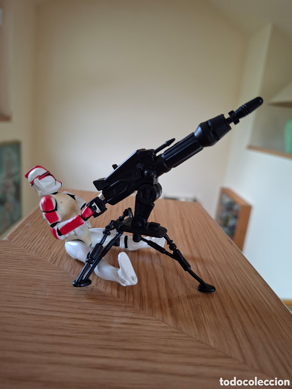 Figuras y Mu&ntilde;ecos Star Wars: STAR WARS, CLONE TROOPER (figura y arma)STAR WARS, CLONE TROOPER (figura y arma)
