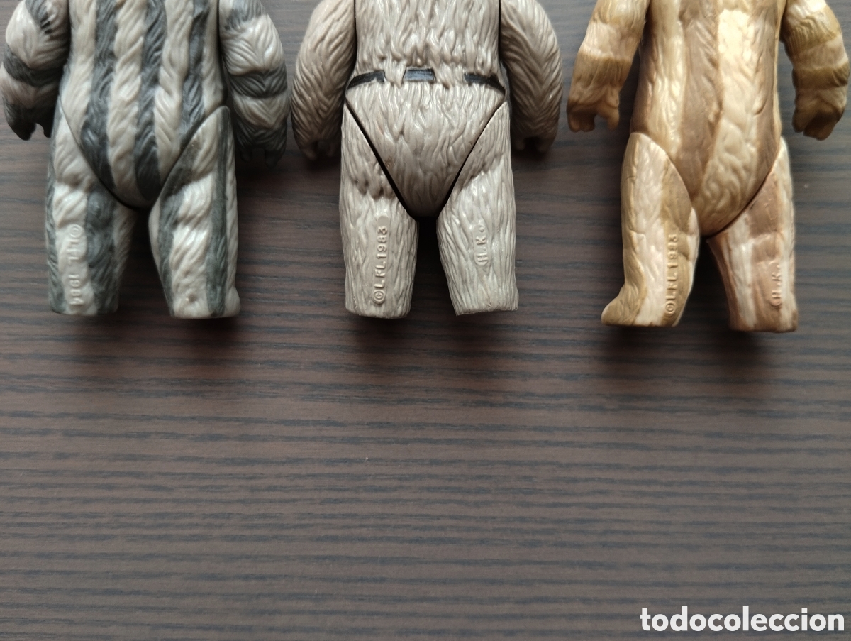Figuras y mu&ntilde;ecos Star Wars: Ewoks Kenner a&ntilde;os 80 - Foto 3