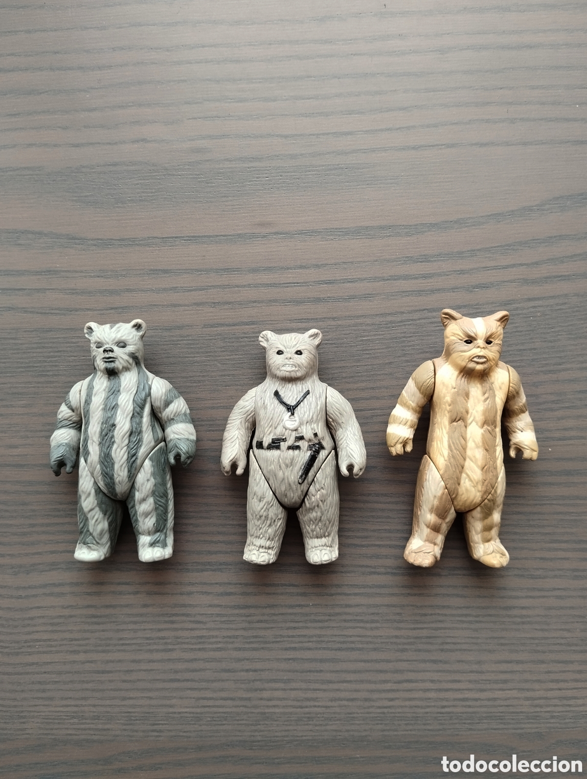 Figuras y mu&ntilde;ecos Star Wars: Ewoks Kenner a&ntilde;os 80 - Foto 1