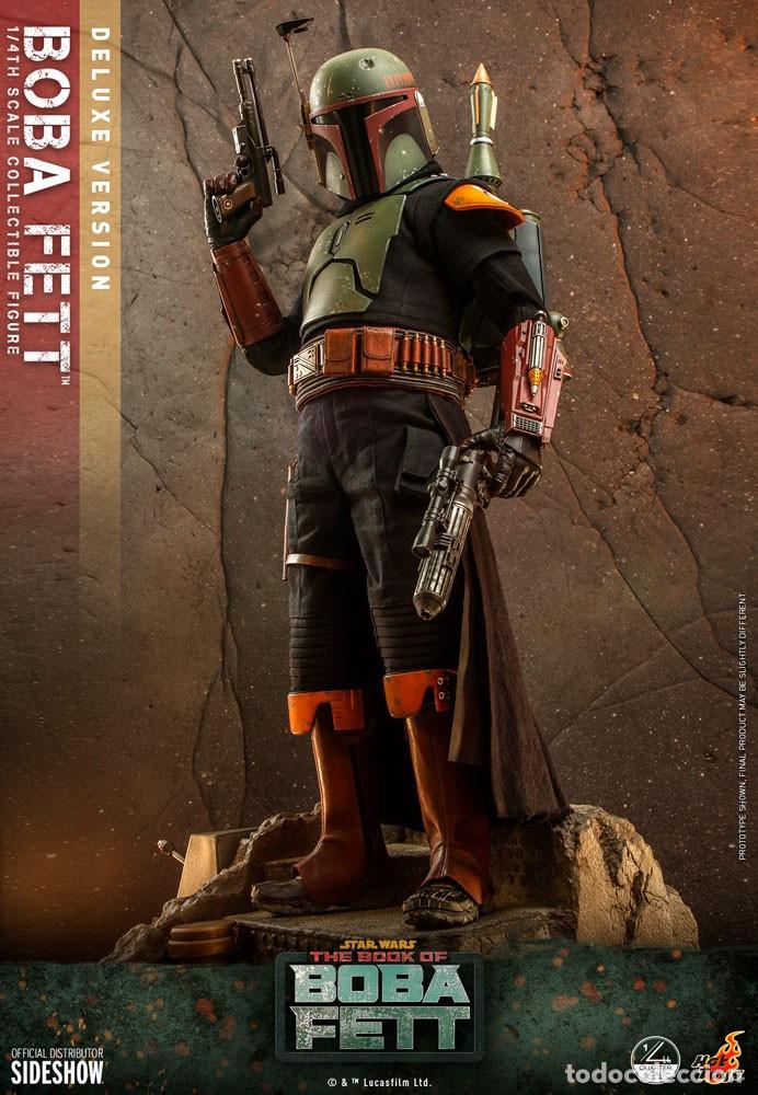 Figuras y Mu&ntilde;ecos Star Wars: Figura Boba Fett Star Wars: The Book Of Boba Fett Escala 1/4 Hot Toys