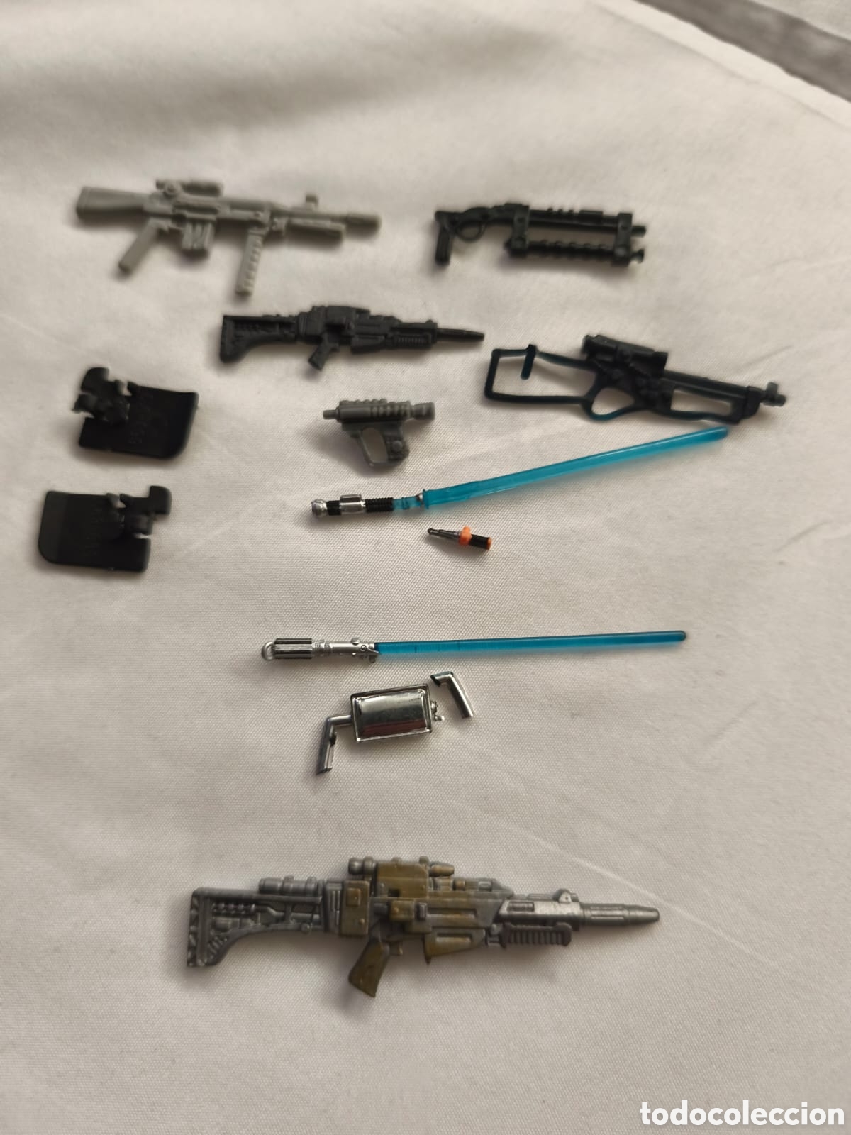 Figuras y Mu&ntilde;ecos Star Wars: Star wars . Lote de 12 armas Vintage a&ntilde;os 80 . Kenner original. lucasfilm
