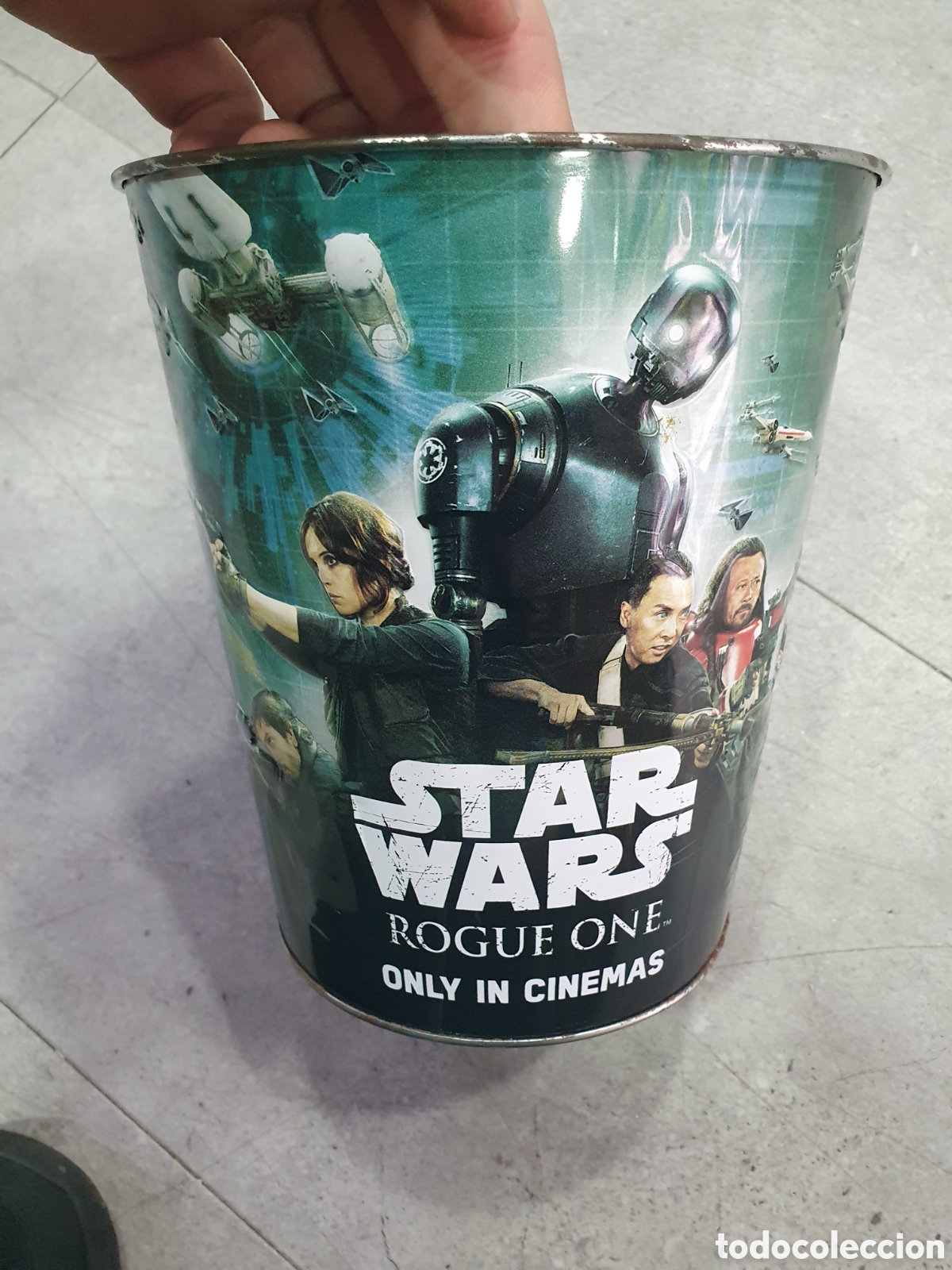 Figuras y Mu&ntilde;ecos Star Wars: Cubo de lata Star Wars Rogue One. (L98)