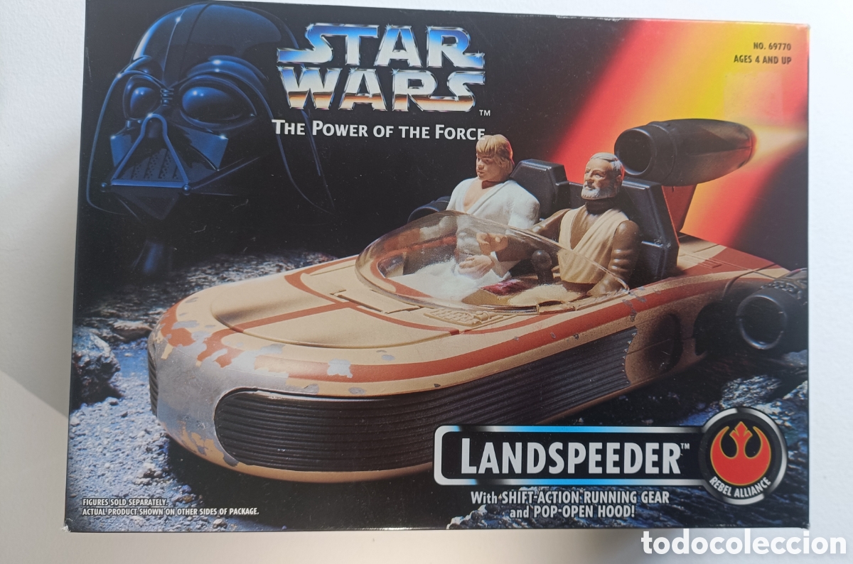 Figuras y Mu&ntilde;ecos Star Wars: Landspeeder POTF sin abrir, perfecto estado