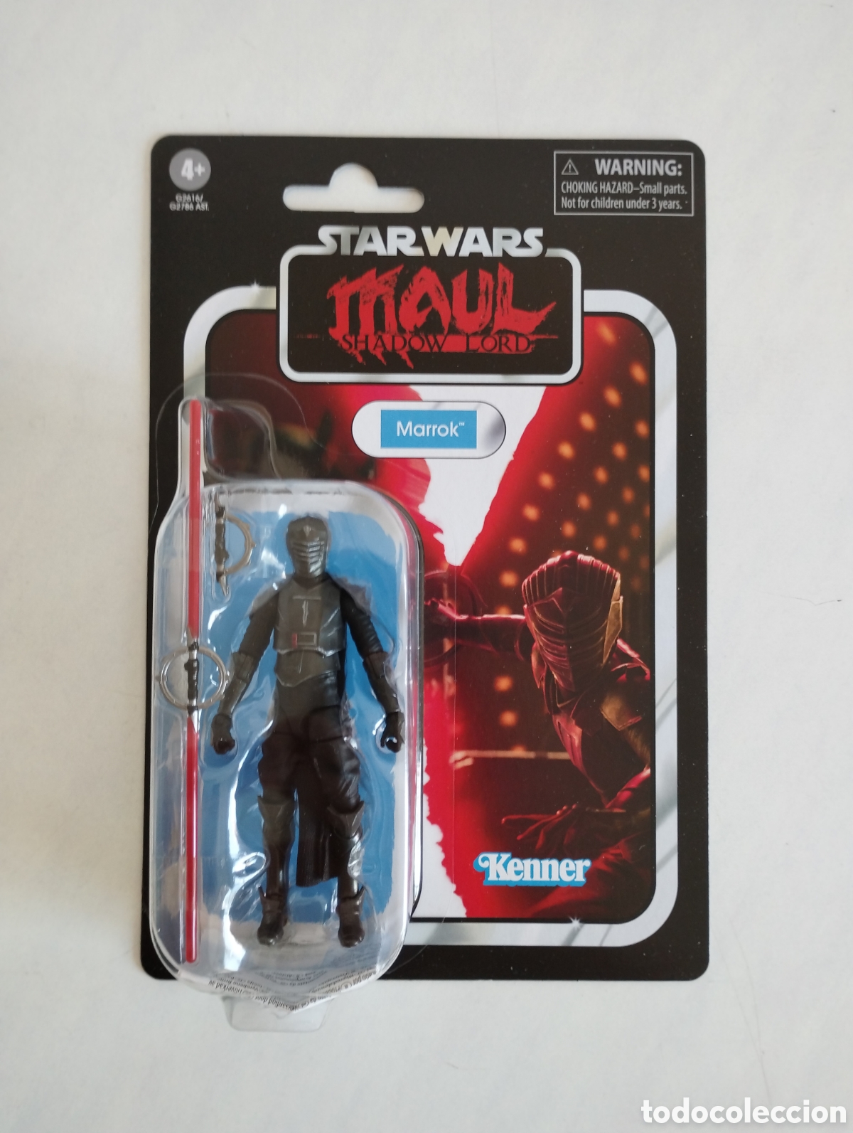 Figuras y Mu&ntilde;ecos Star Wars: STAR WARS MARROK MAUL SHADOW LORD THE VINTAGE COLLECTION BLISTER SIN ABRIR KENNER