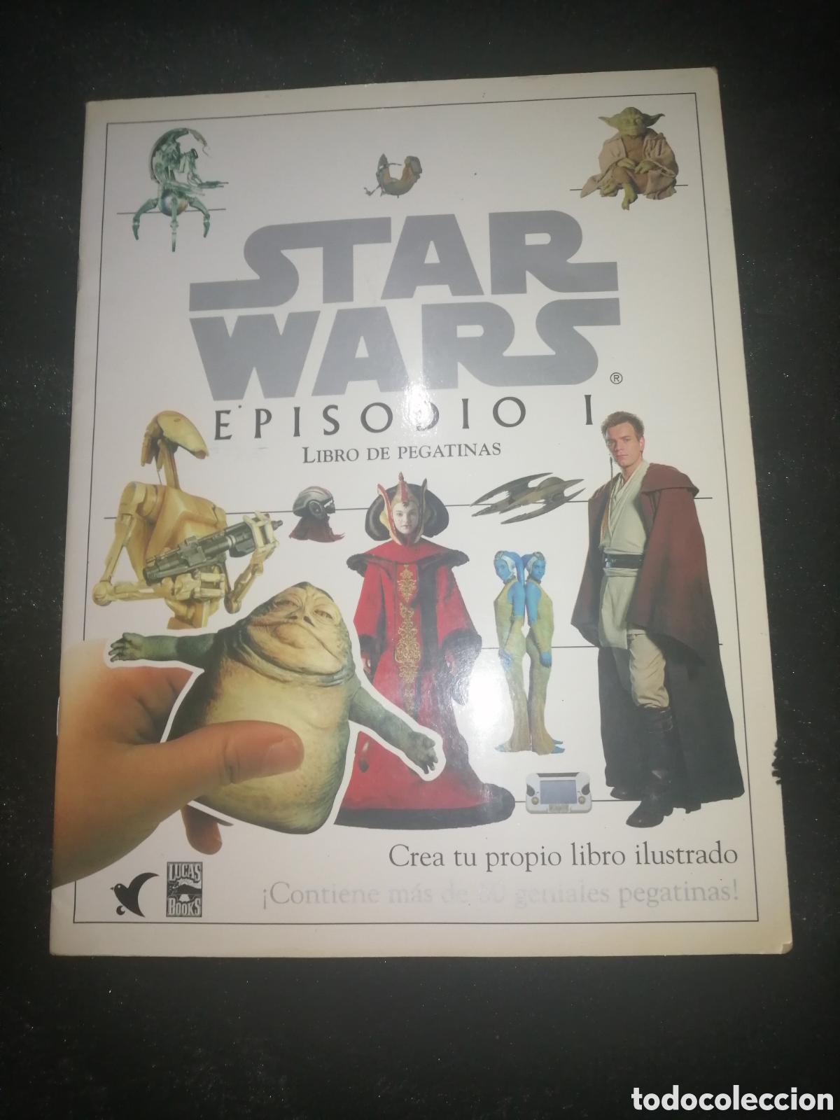 Figuras y Mu&ntilde;ecos Star Wars: Libro pegatinas Star Wars episodio I (1999)