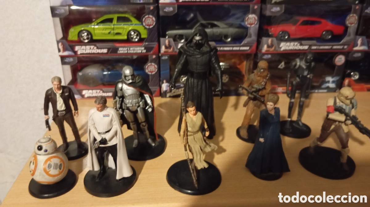 Figuras y Mu&ntilde;ecos Star Wars: Lote 10 figuras star wars