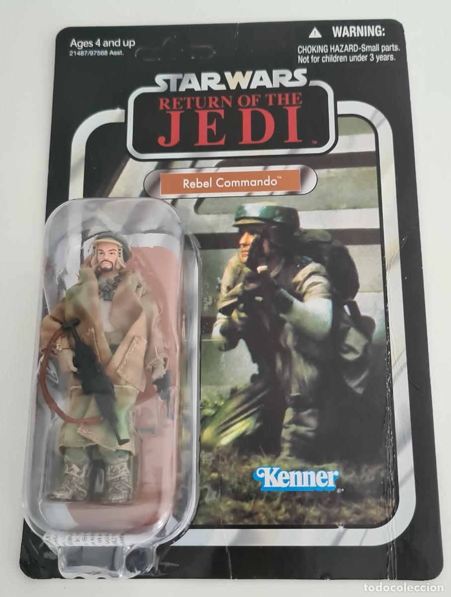 Figuras y Mu&ntilde;ecos Star Wars: STAR WARS - RETURN OF THE JEDI VC26 REBEL COMMANDO (UNPUNCHED)