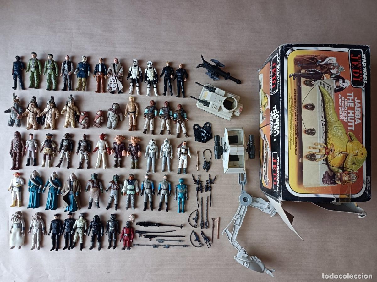 Figuras y Mu&ntilde;ecos Star Wars: LOTE FIGURAS Y ACCESORIOS VINTAGE KENNER STAR WARS LA GUERRA DE LAS GALAXIAS