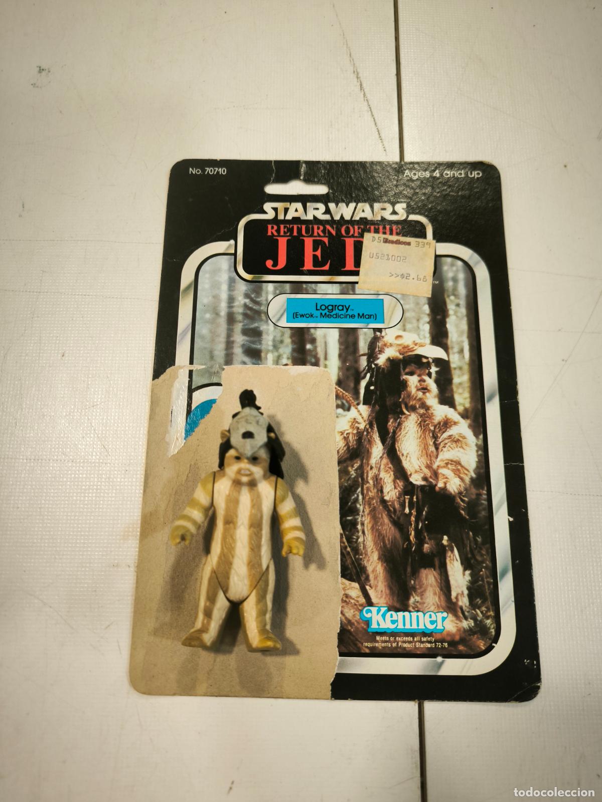 Figuras y Mu&ntilde;ecos Star Wars: star wars el retorno del jedi logray (ewok medico man) kenner