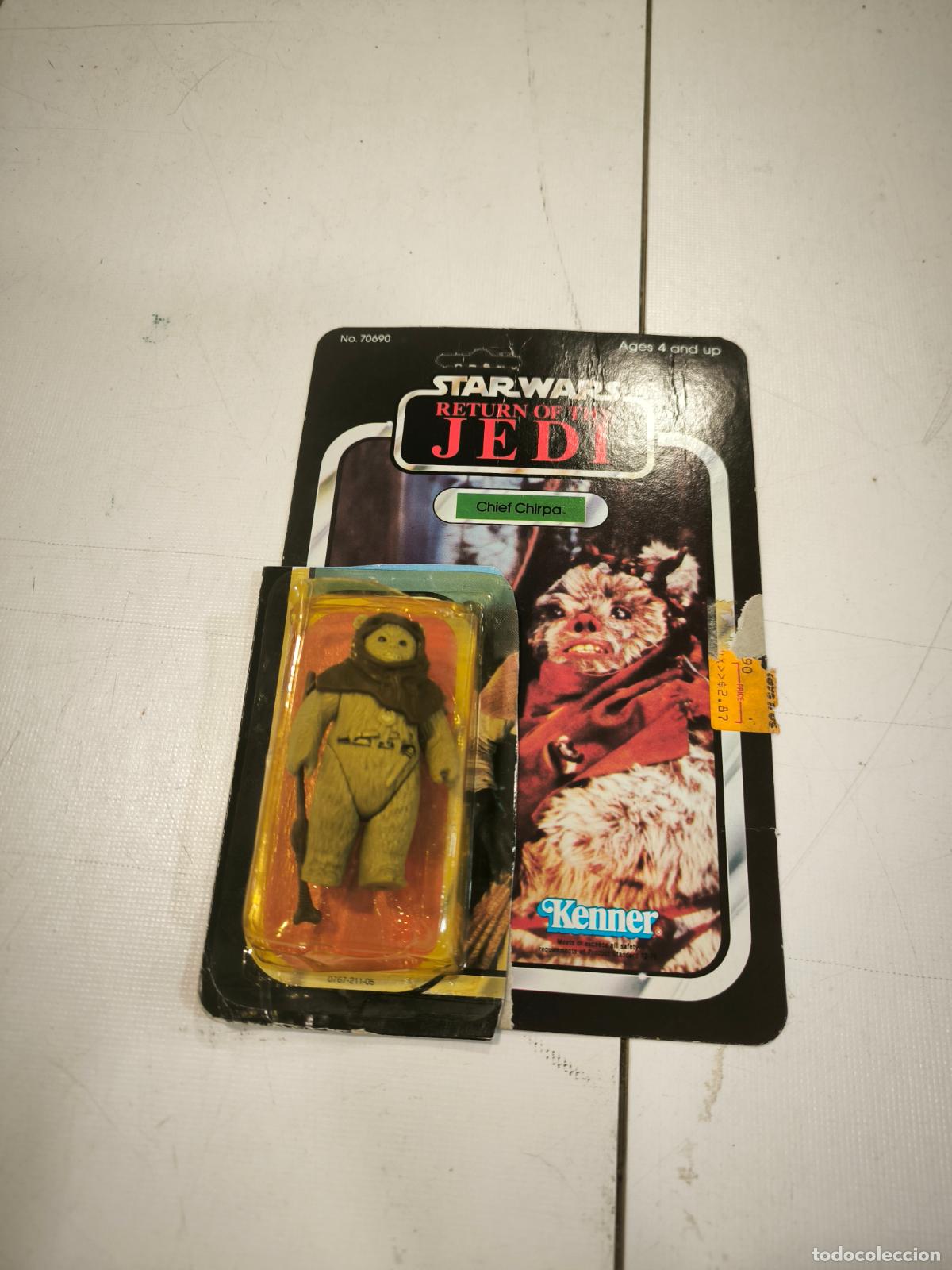 Figuras y Mu&ntilde;ecos Star Wars: star wars el retorno del jedi chief chirpa kenner