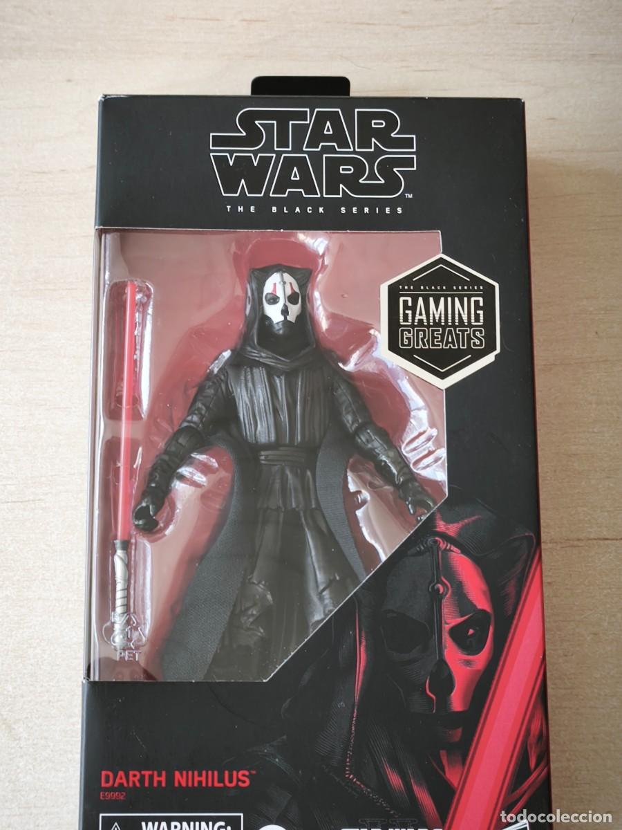 Figuras y Mu&ntilde;ecos Star Wars: Figura Star Wars 6&rdquo; Darth Nihilus, The Black Series Gaming Greats Disney Hasbro 2020