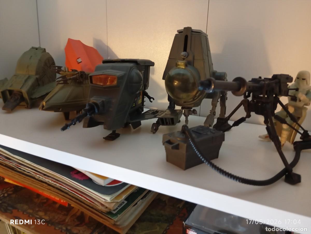 Figuras y Mu&ntilde;ecos Star Wars: coleccion 10 mini rigs de star wars