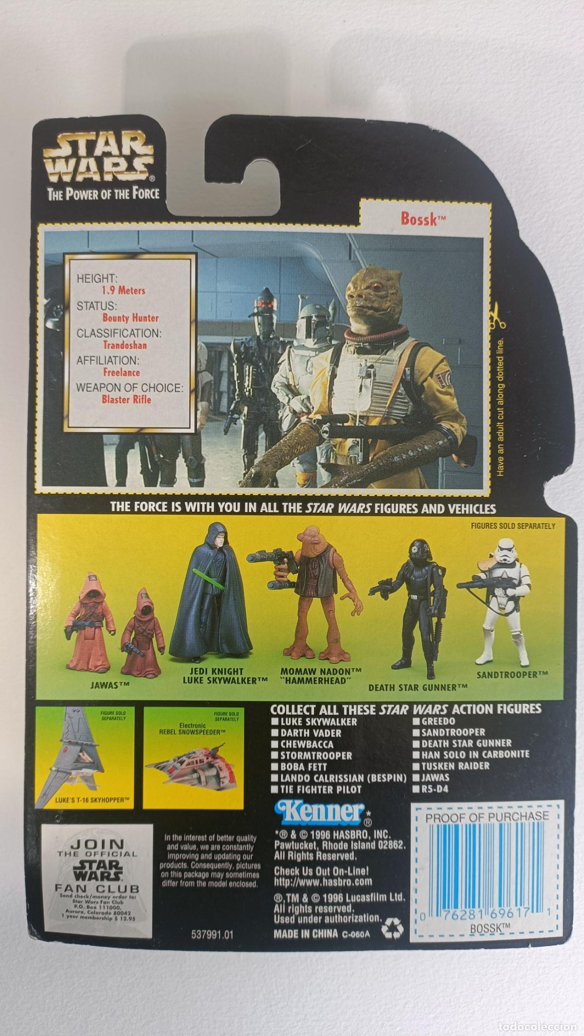 Figuras y mu&ntilde;ecos Star Wars: Bossk Star Wars POTF - Foto 2
