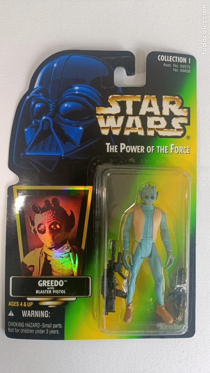 Figuras y mu&ntilde;ecos Star Wars: Greedo Star Wars POTF - Foto 1