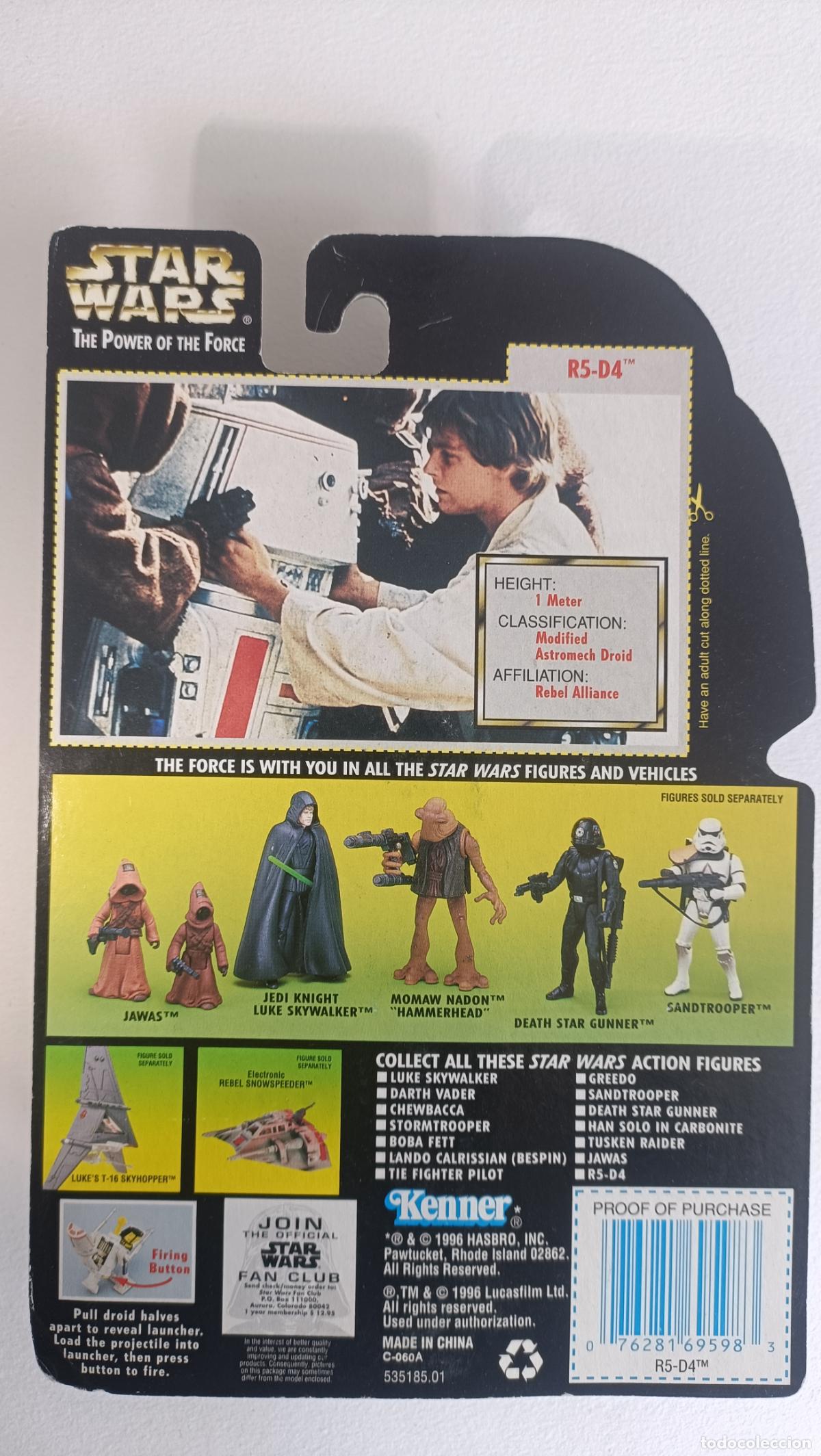 Figuras y mu&ntilde;ecos Star Wars: R5-D4 Star Wars POTF - Foto 2