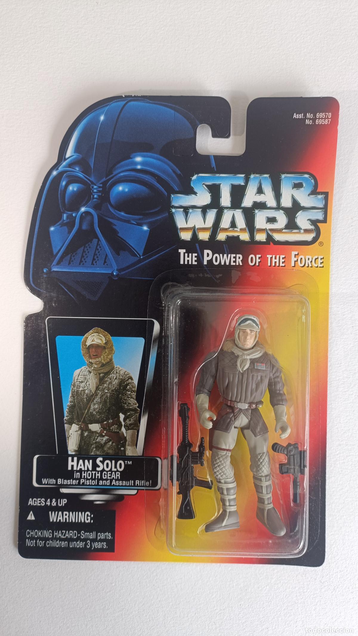 Figuras y mu&ntilde;ecos Star Wars: Han Solo Hoth Star Wars POTF - Foto 1