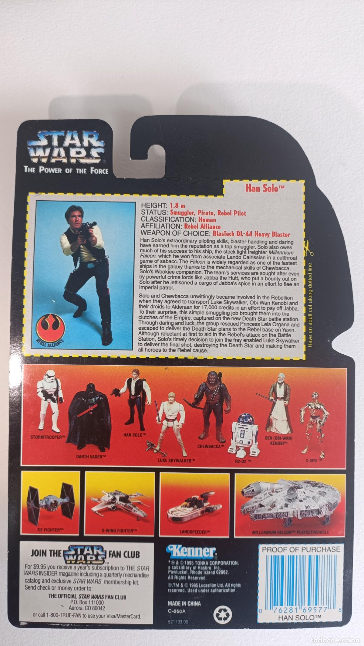 Figuras y mu&ntilde;ecos Star Wars: Han Solo Star Wars POTF - Foto 2