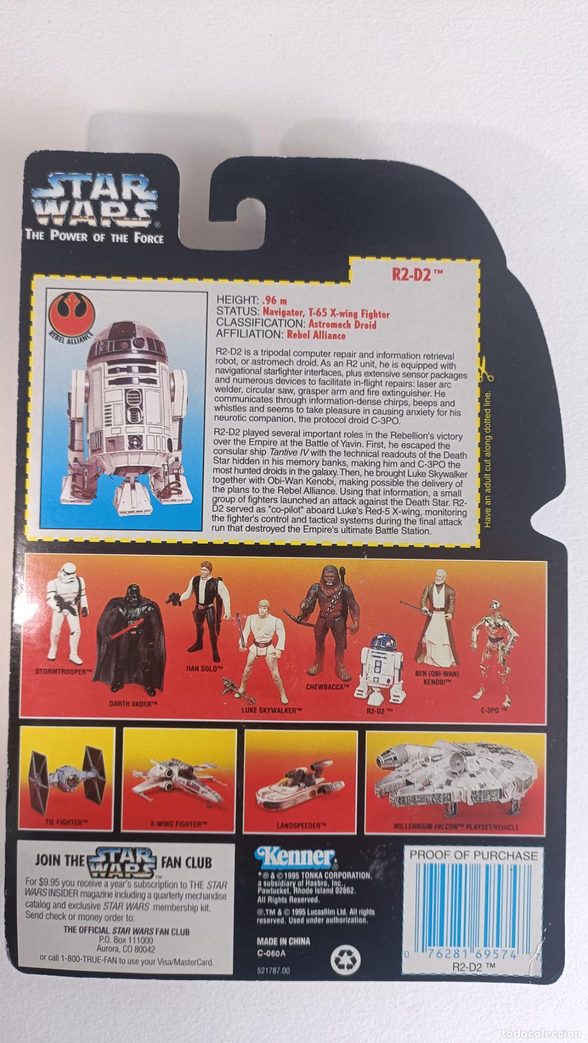 Figuras y mu&ntilde;ecos Star Wars: R2-D2 Star Wars POTF - Foto 2