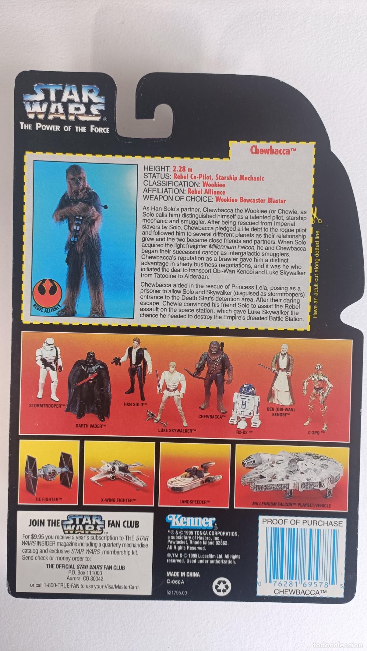 Figuras y mu&ntilde;ecos Star Wars: Chewbacca Star Wars POTF - Foto 2