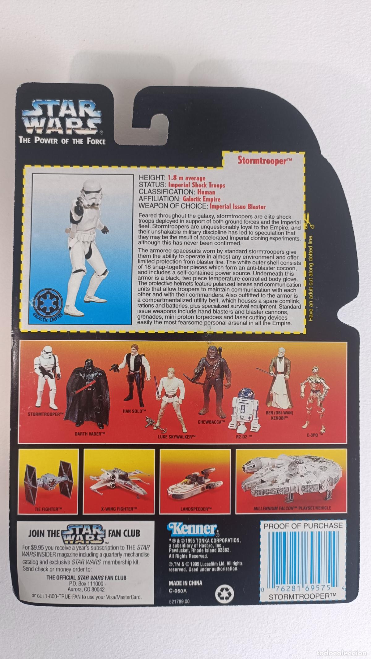 Figuras y mu&ntilde;ecos Star Wars: Stormtrooper Star Wars POTF - Foto 2