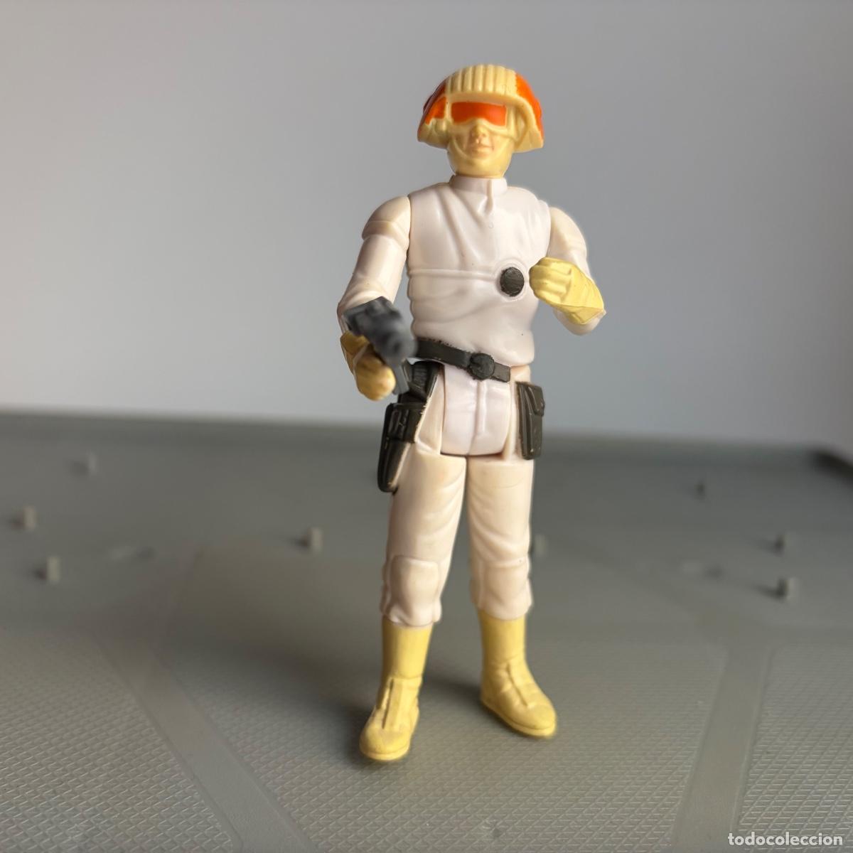 Figuras y Mu&ntilde;ecos Star Wars: Figura mu&ntilde;eco Twin-Pod Cloud Car Pilot con blaster Star wars Unitoy Kenner 1981 Hong Kong arma