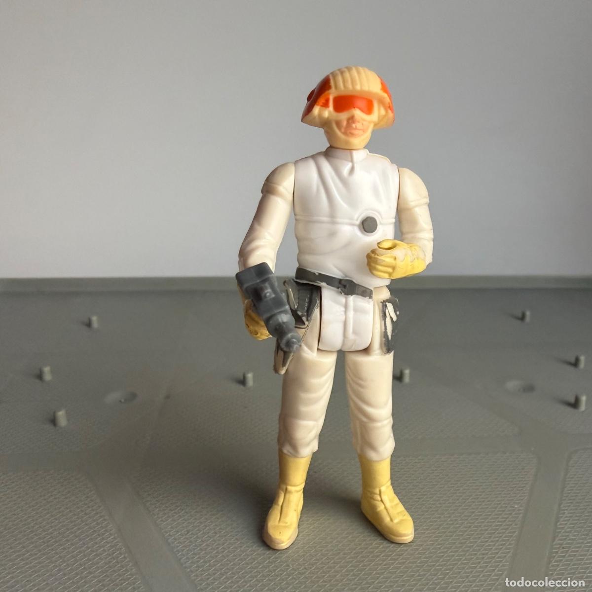 Figuras y Mu&ntilde;ecos Star Wars: Figura mu&ntilde;eco Twin-Pod Cloud Car Pilot con blaster Star wars Smile Kenner 1981 Hong Kong arma