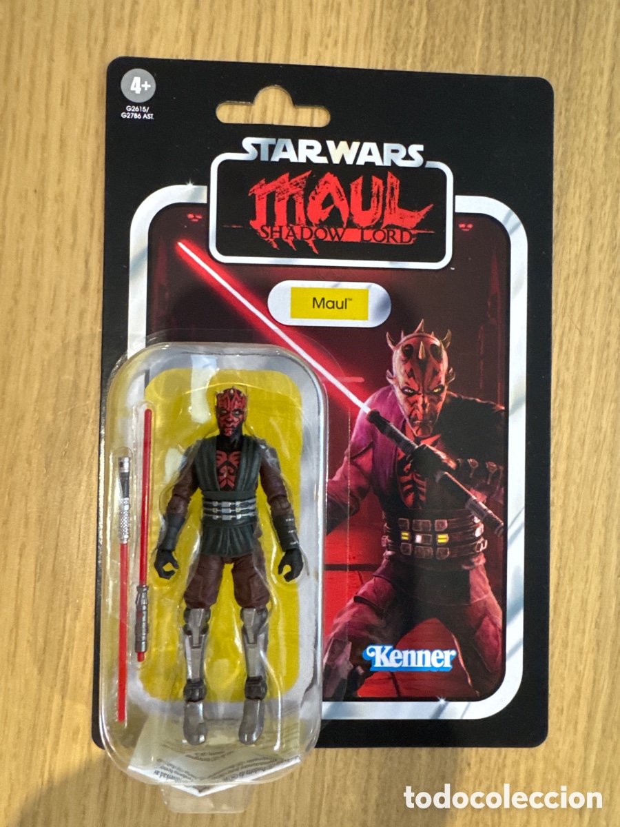 Figuras y Mu&ntilde;ecos Star Wars: Figura Darth Maul Shadow Lord Star Wars The Vintage Collection Hasbro (VC 201)