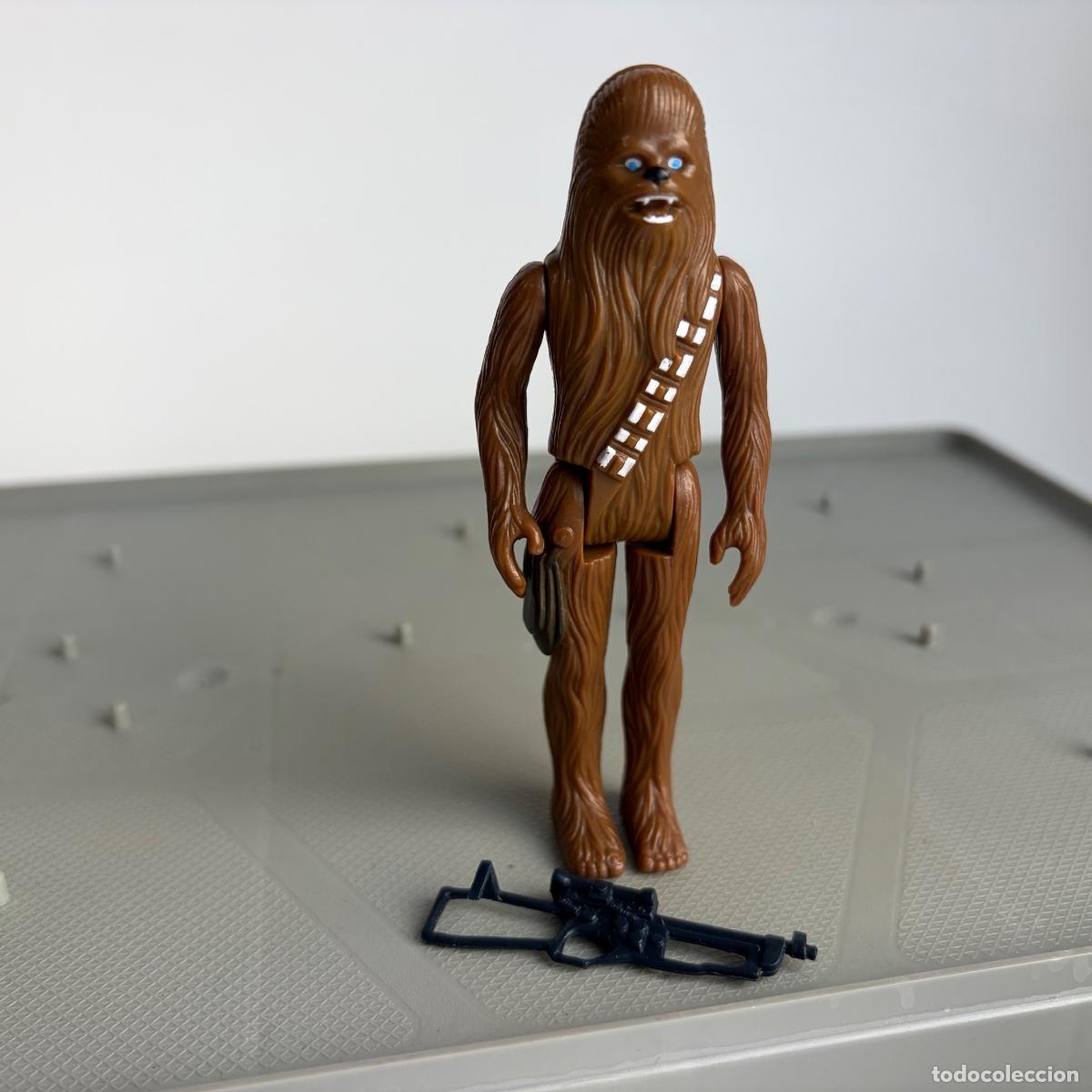 Figuras y Mu&ntilde;ecos Star Wars: Figura mu&ntilde;eco Star wars Chewbacca bowcaster arma Kenner Kader 1977 originales GMFGI Hong Kong