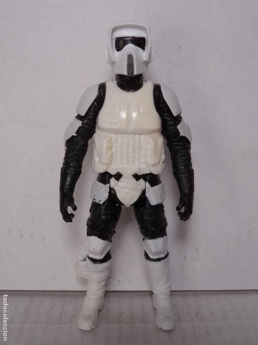 Figuras y Mu&ntilde;ecos Star Wars: FIGURA STAR WARS REBELS 3,75' BIKER SCOUT 2014 HASBRO