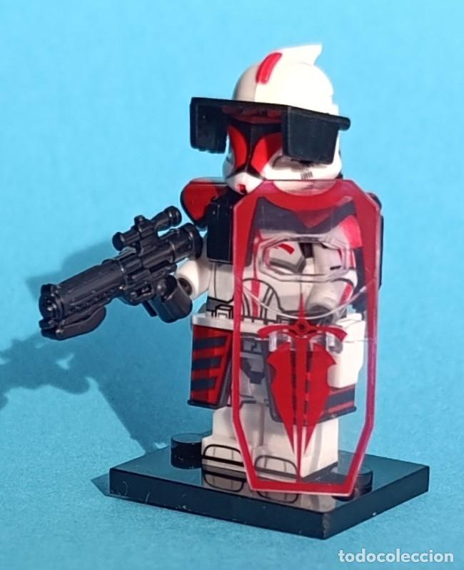 Figuras y Mu&ntilde;ecos Star Wars: Coruscant Guard Riot Trooper (Star Wars) Minifigura Figura Minifigure Figure Minifig Figurine Mu&ntilde;eco