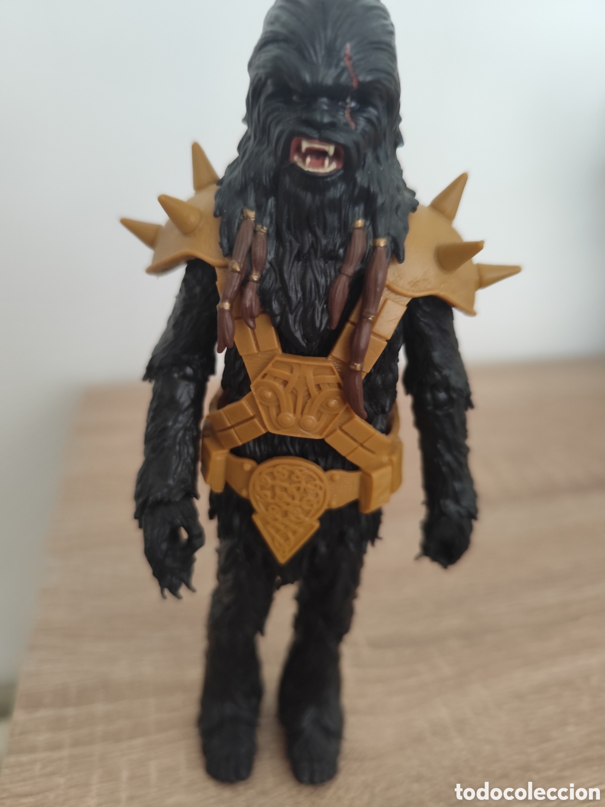 Figuras y mu&ntilde;ecos Star Wars: Chewwaca negro,desconozco coleccion - Foto 1