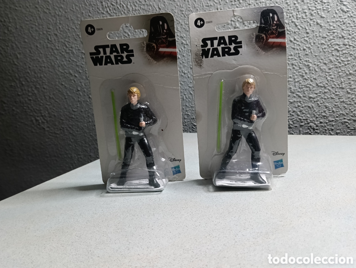 Figuras y Mu&ntilde;ecos Star Wars: figuras de acci&oacute;n Hasbro de Luke Skywalker de 10 cm, basadas en su aparici&oacute;n en El Retorno del Jedi.