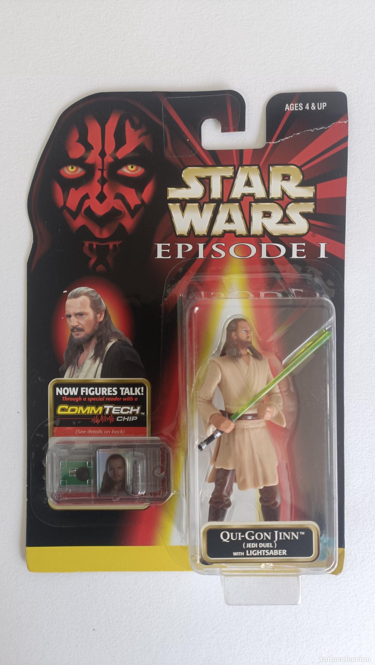 Figuras y Mu&ntilde;ecos Star Wars: Qui-Gon Jinn Star Wars Episode I Collection